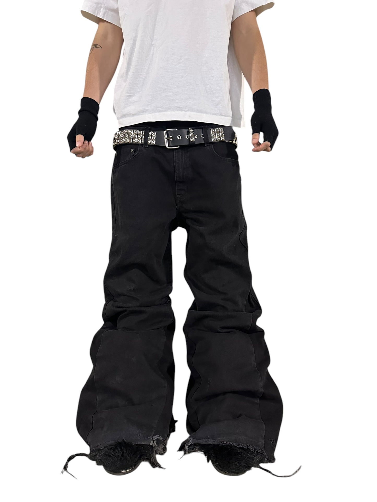 Guerrilla flared denim