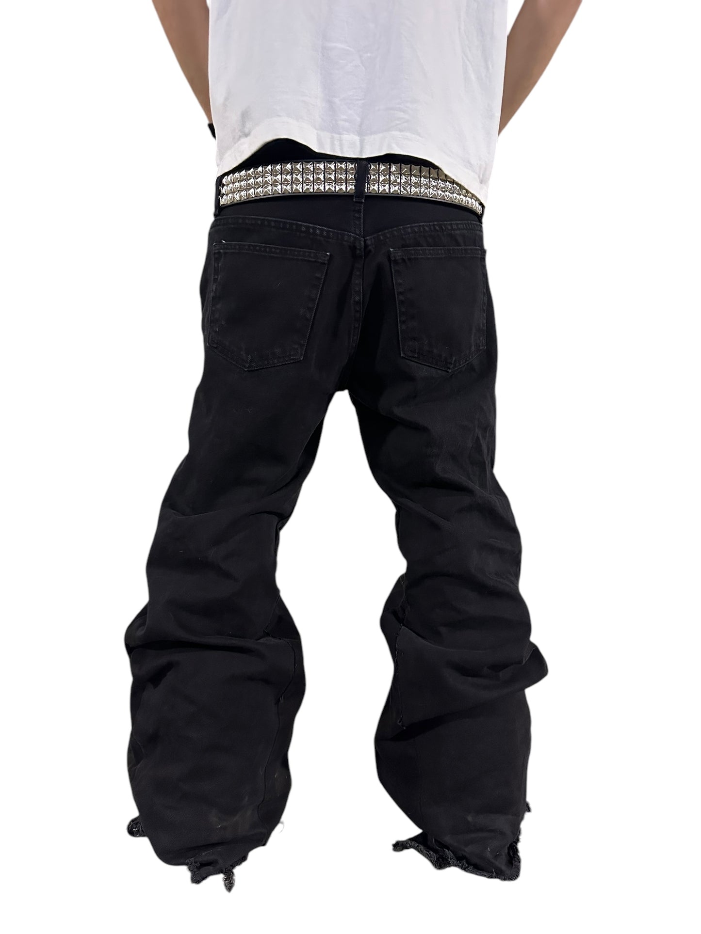 Guerrilla flared denim