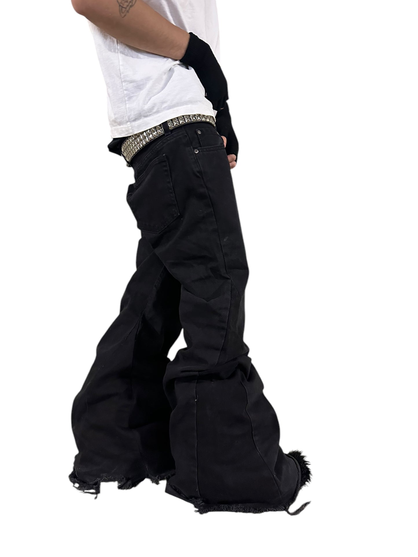 Guerrilla flared denim